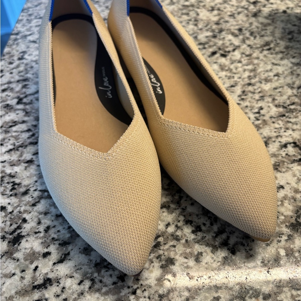 Rothy's The High Point, size 11, sandstone